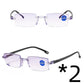 Diamond Cut Dual Light Blue Light Blocking Reading Glasses