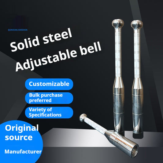 Rod Pure Steel Adjustable Solid Bar Bell