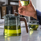 Glass Teapot Green Tea Set High Temperature Resistant Thickening